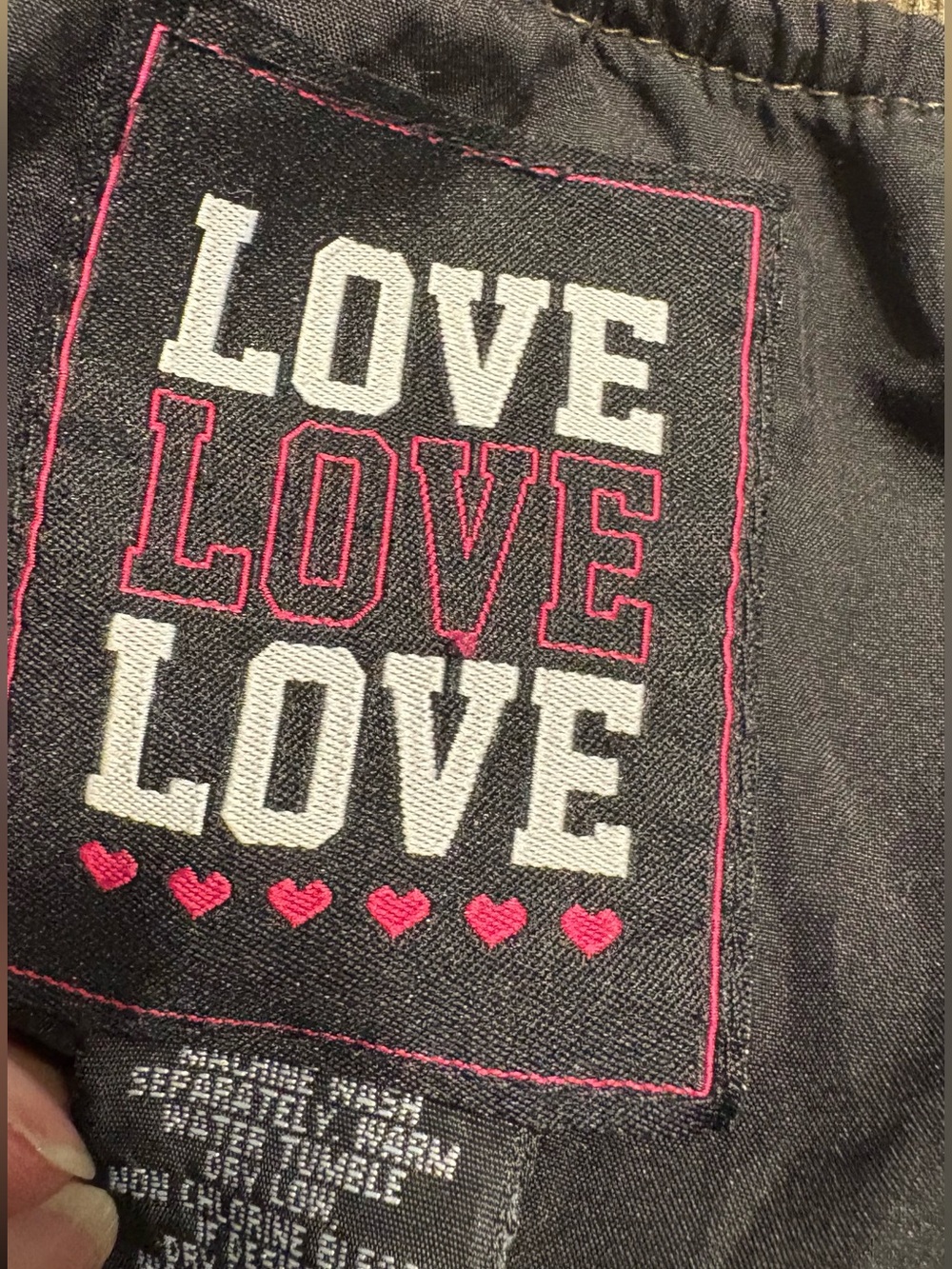 Love Love Love Camo Print Bomber Jacket - Women's, 1x View 3